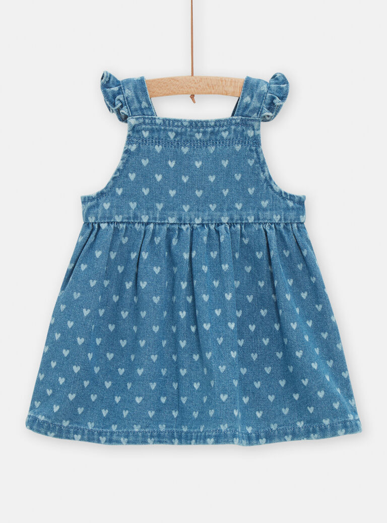 Robe en denim pour bébé fille