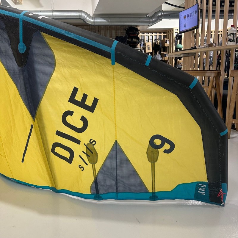 Aile Kitesurf Occasion Duotone Dice SLS 2022 - 9m - The Corner Shop