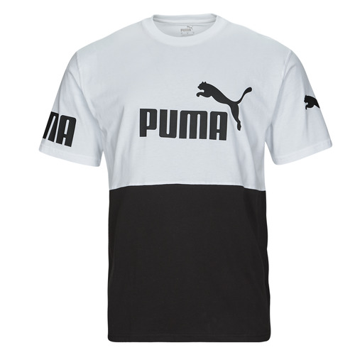 Puma - PUMA POWER COLORBLOCK - Noir / Blanc