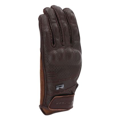 Gants Richa CUSTOM 2 PERFORATED - Marron