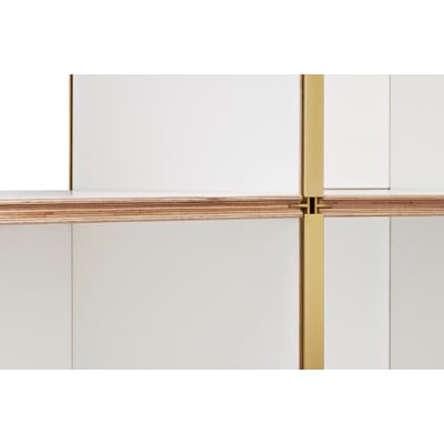 Regalsystem 1hoch3 - Plattenelement, einfach, 10 Stück