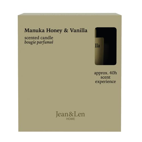 Jean&Len Scented Candle Manuka Honey&Vanilla