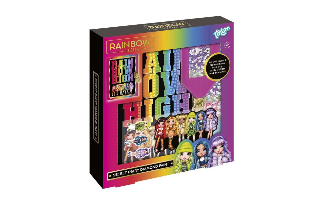 Rainbow High Geheim dagboek Diamond Paint