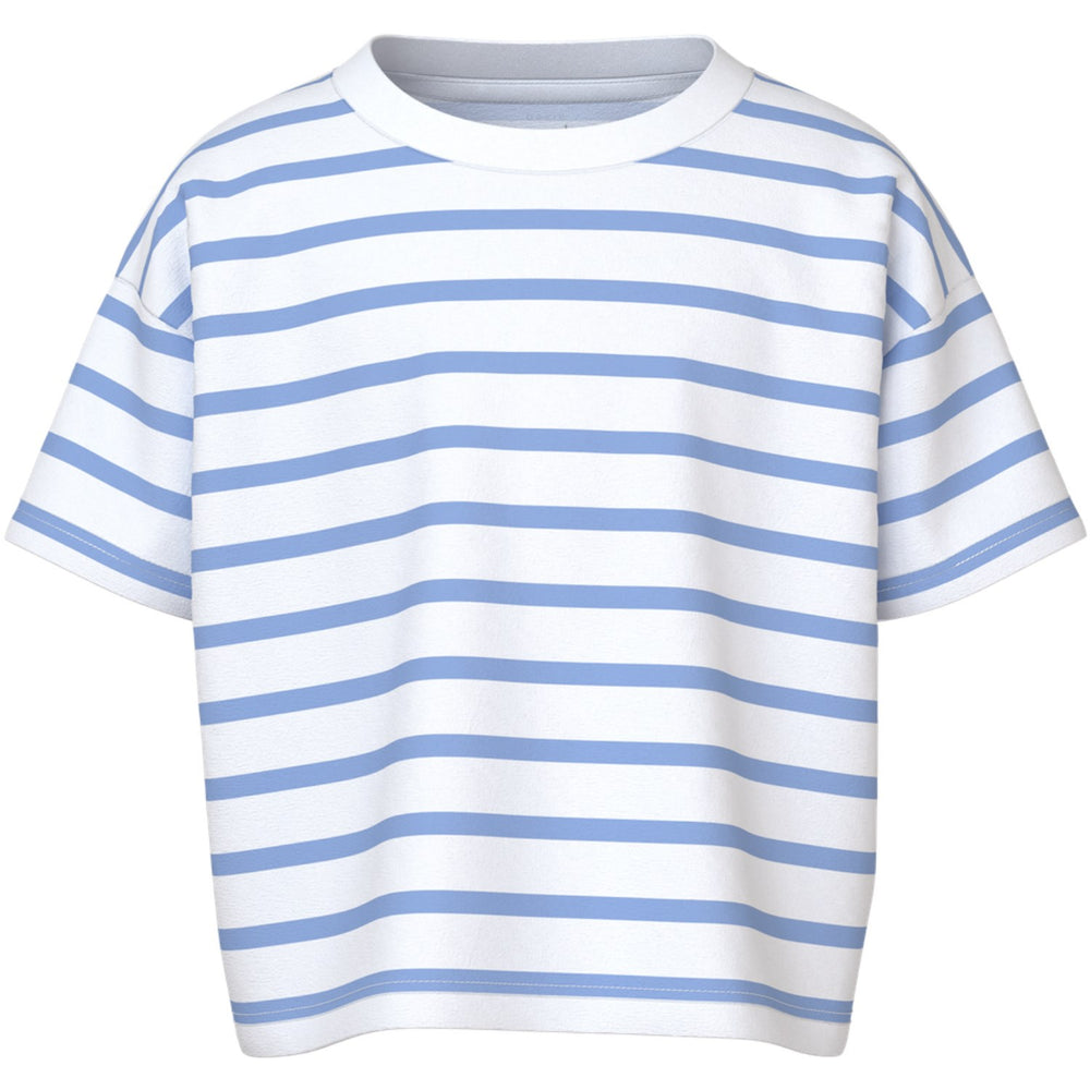 Køb Name It Bright White Serenity Vitanni Kort Relaxed T-Shirt