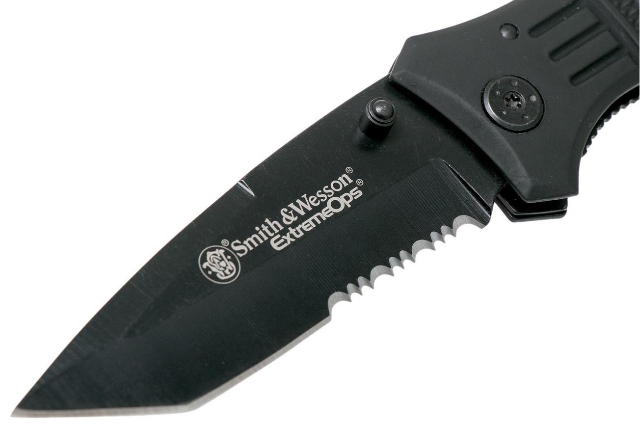 Smith & Wesson Extreme Ops SWFR2S zwart, reddingsmes