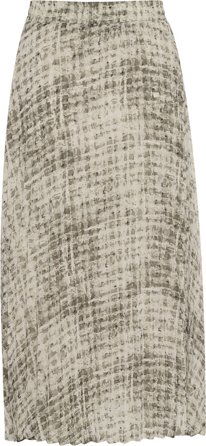 Kaffe KAtrinike Skirt Grey texture check