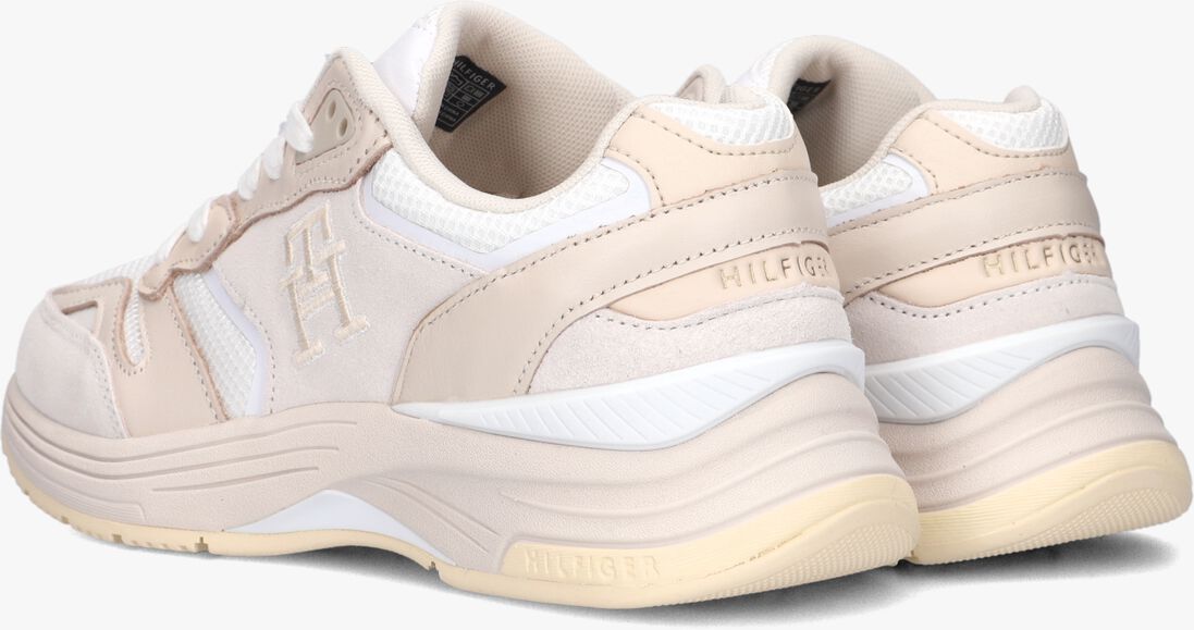 TOMMY HILFIGER witte tommy hilfiger lage sneakers modern prep runner