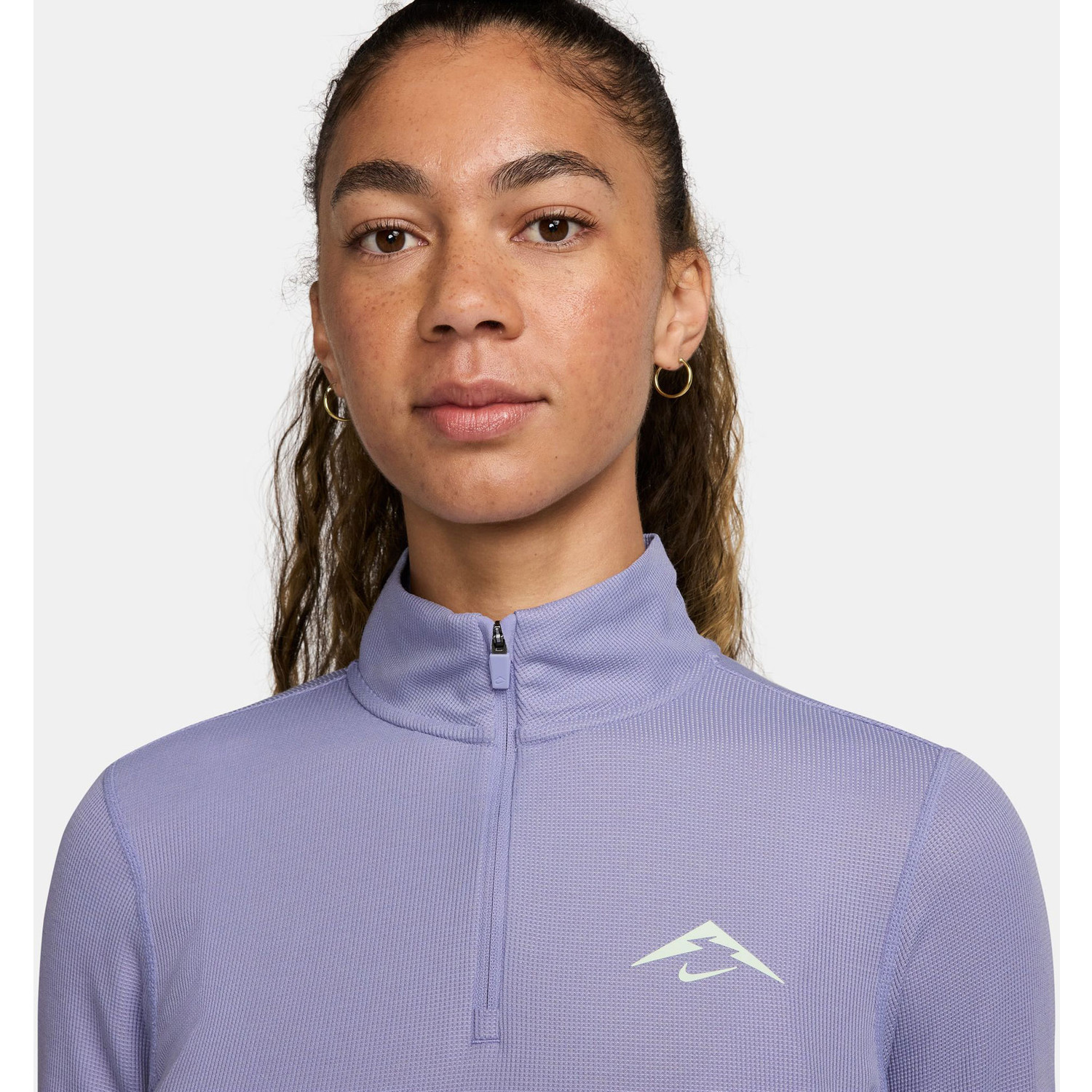 Nike Dri-FIT Trail Longsleeve Half-Zip Dames