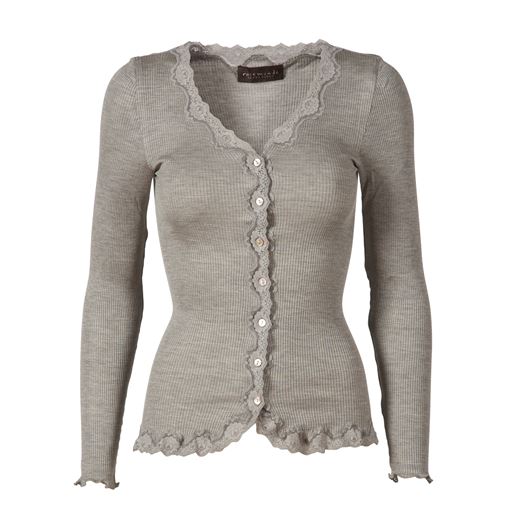 Rosemunde 5420 Cardigan, Light Grey, M