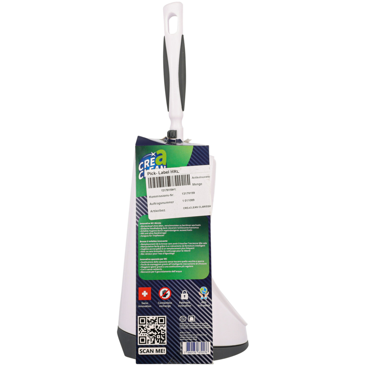 CREaCLEAN Clarissa WC-Garnitur XL