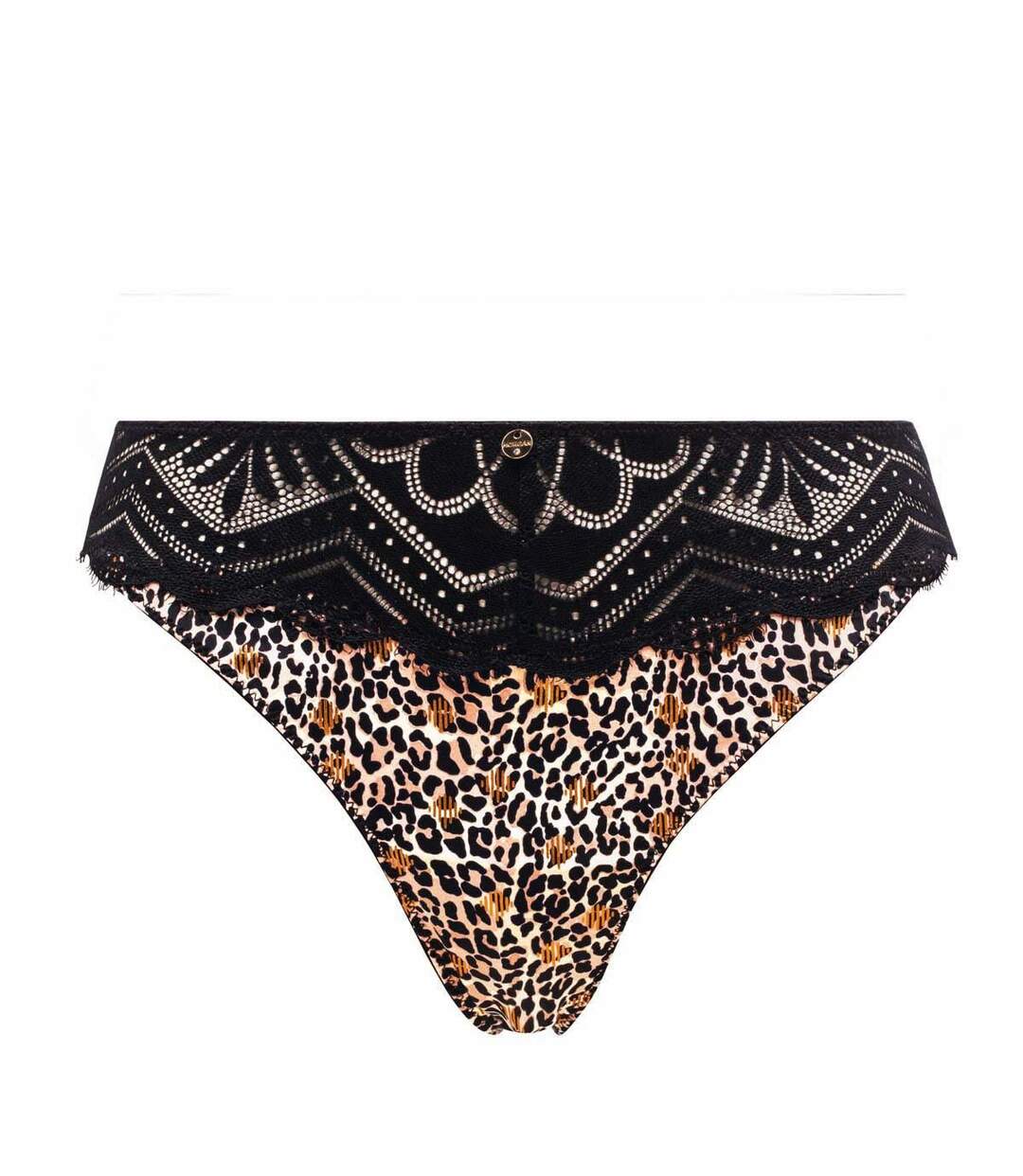 Tanga noir Melinda