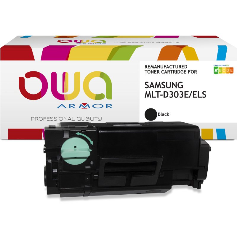 Toner remanufacturé OWA - standard - Noir - pour SAMSUNG MLT-D303E/ELS