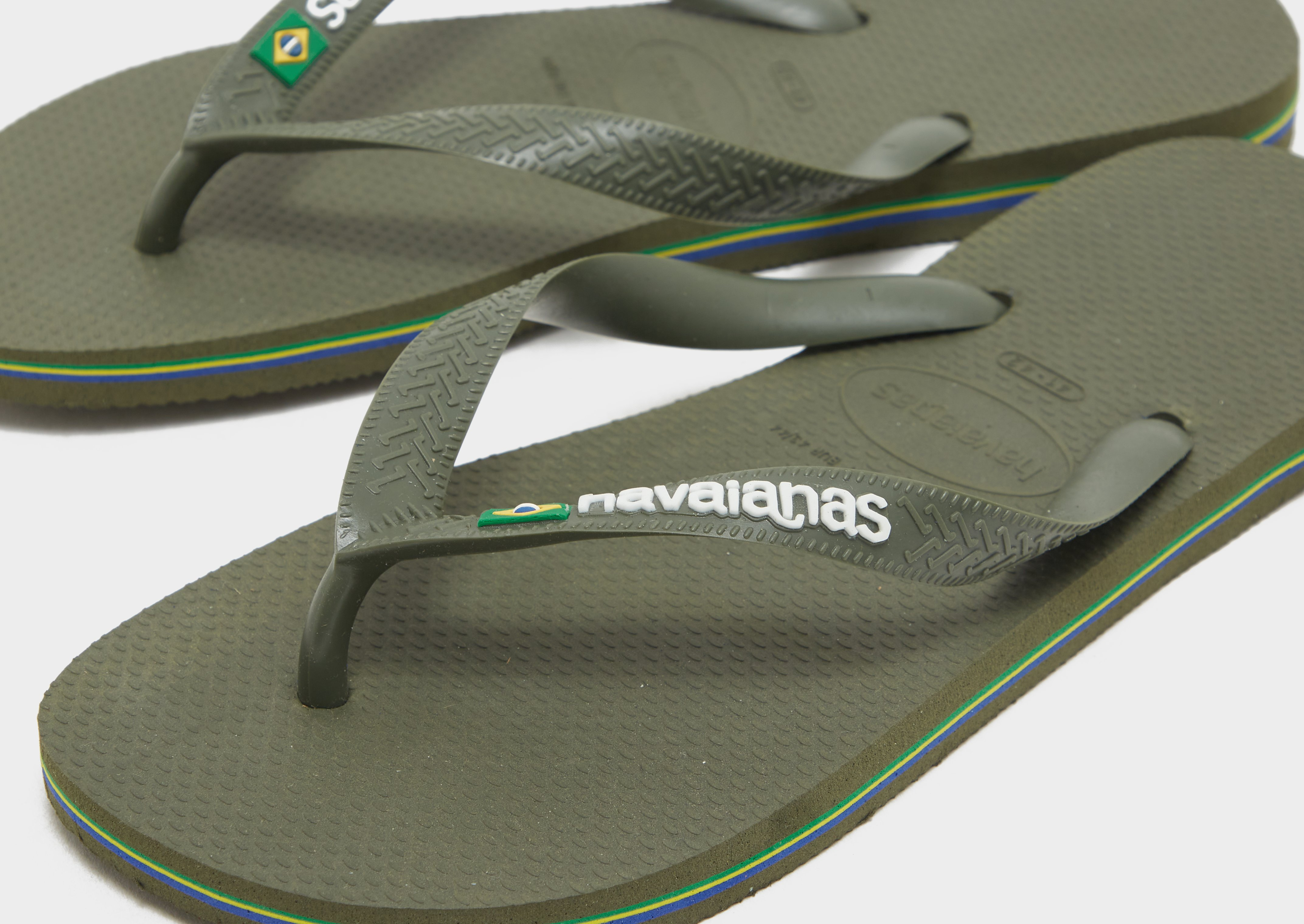 Havaianas Tongs Logo Brazil Homme