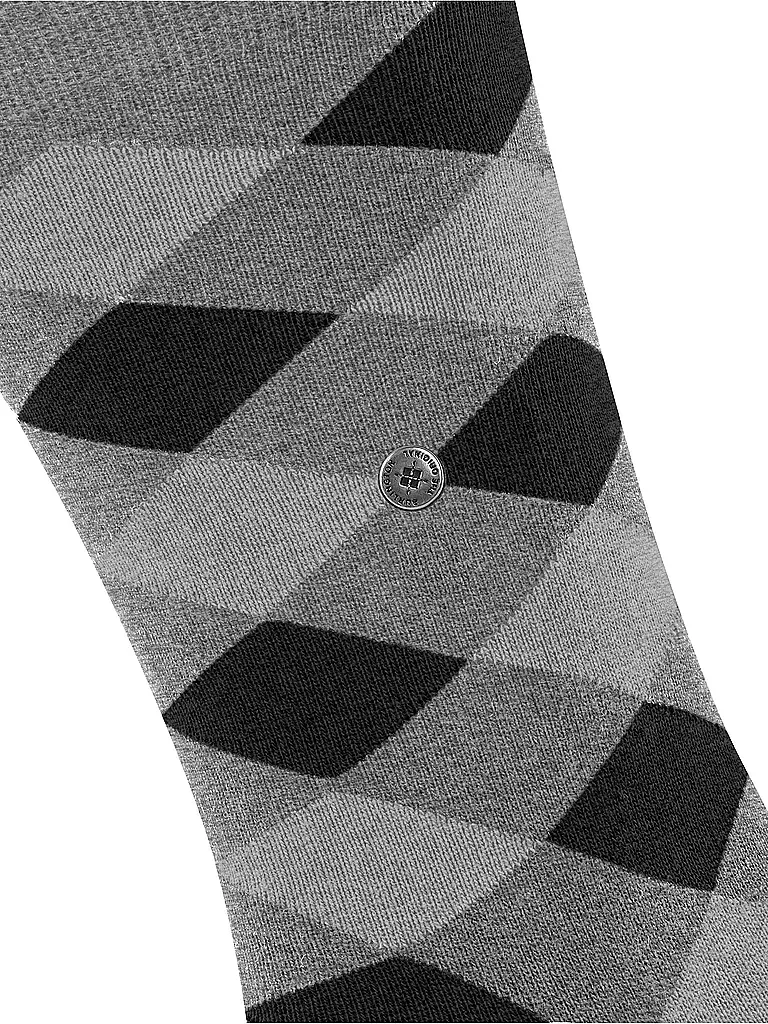 BURLINGTON Herren Socken DANNY 40-46 light greymel. hellgrau