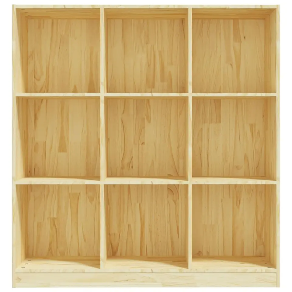 vidaXL - Boekenkast - Bruin - Grenenhout