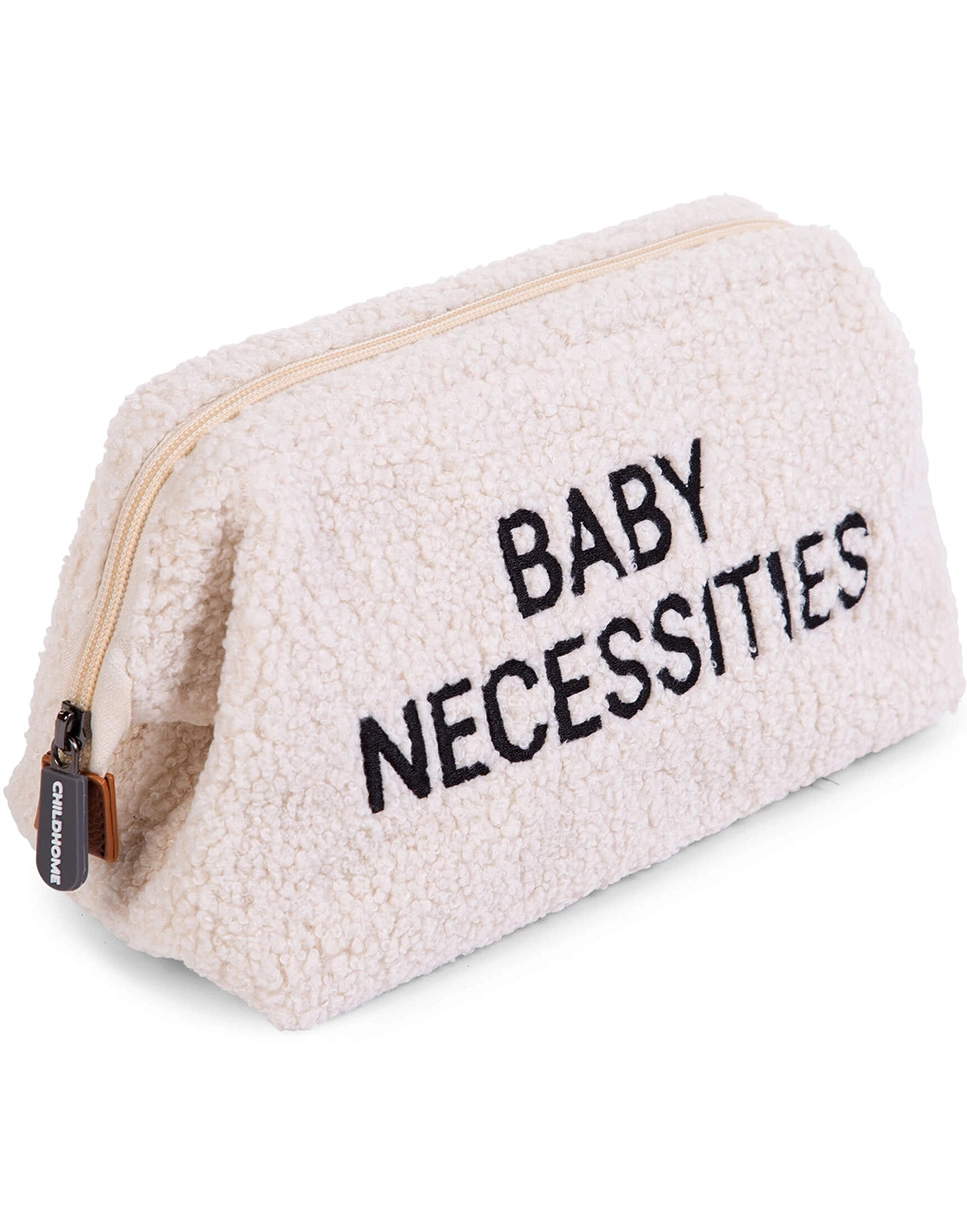 Kulturbeutel BABY NECESSITIES TEDDY (27x13x15) in offwhite/schwarz