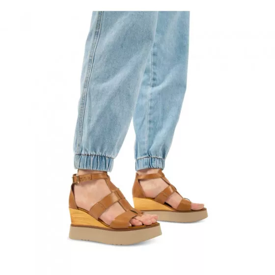 Sandales COGNAC SINEQUANONE LEATHER