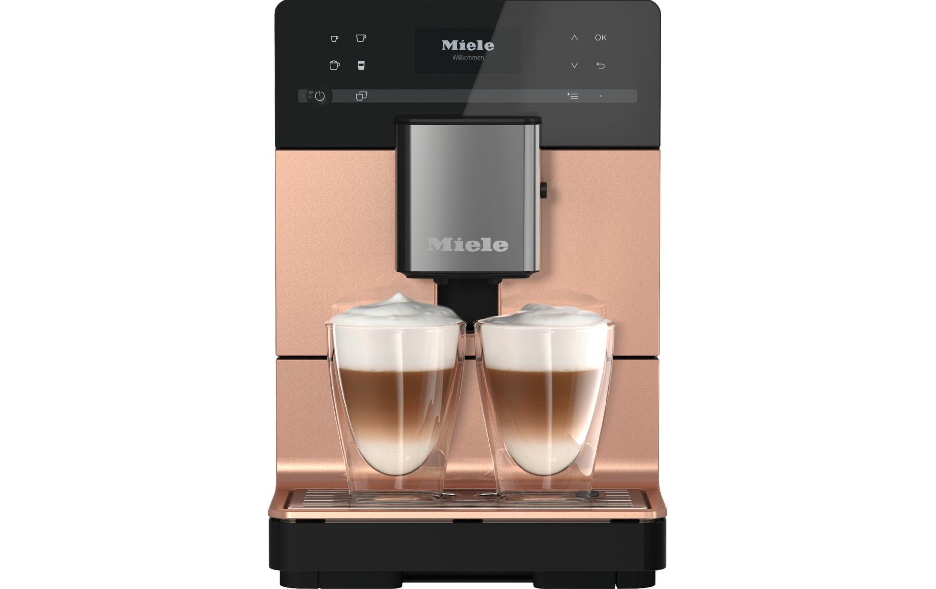 Kaffeevollautomat CM 5510 Silence Roségold<br>Freistehender Kaffeeautomat mit «OneTouch»-Funktion für zwei Tassen