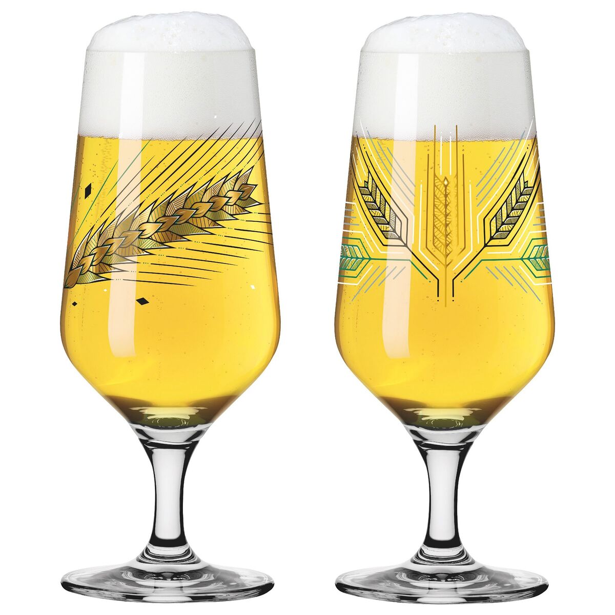 Brauchzeit pilsnerglass, 2 stk, #5&6