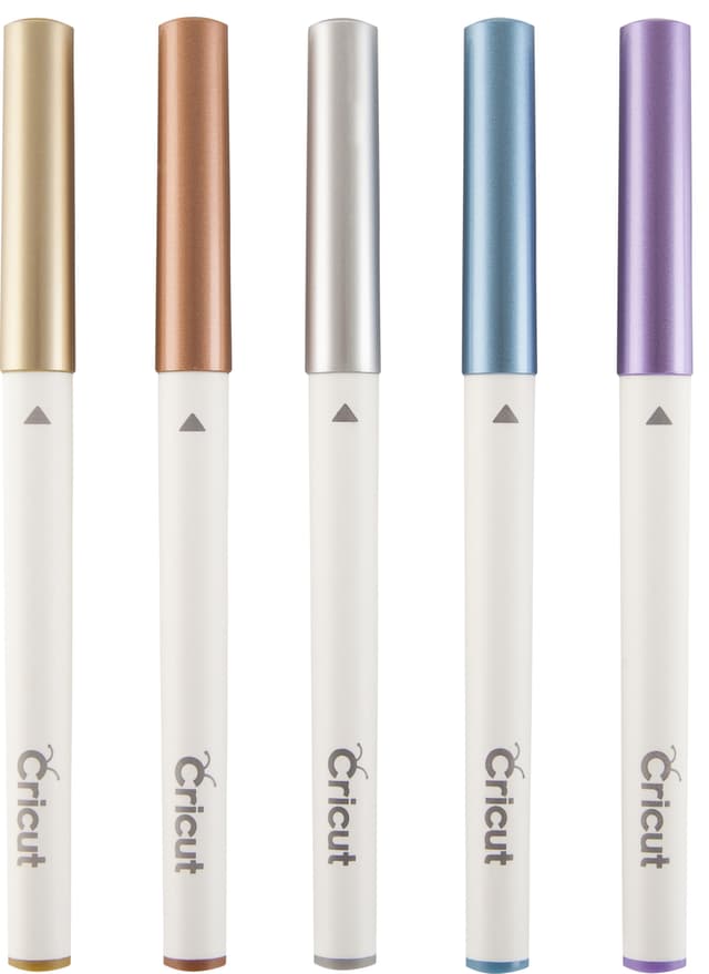 Cricut Explore/Maker Medium Point Pen Set 5-pack (metallic)