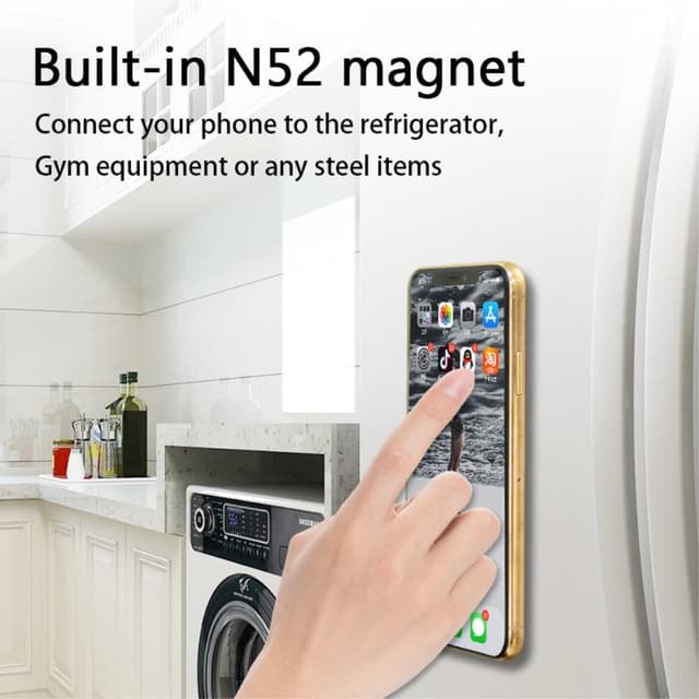 Magnetisk Biltelefonholder Selvklæbende Lazy Grip