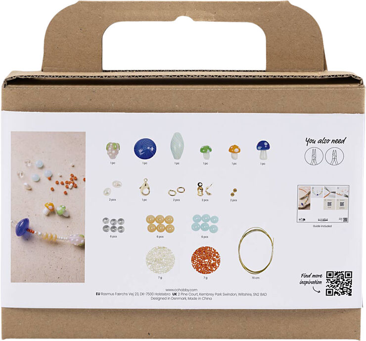 Creativ Company Mini DIY Kit Smykker, Chunky halskæde