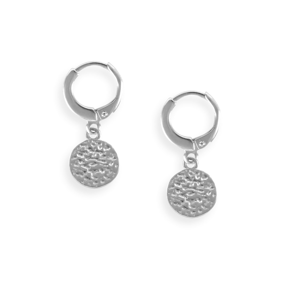 Boucles d'oreilles en argent 925 rhodié