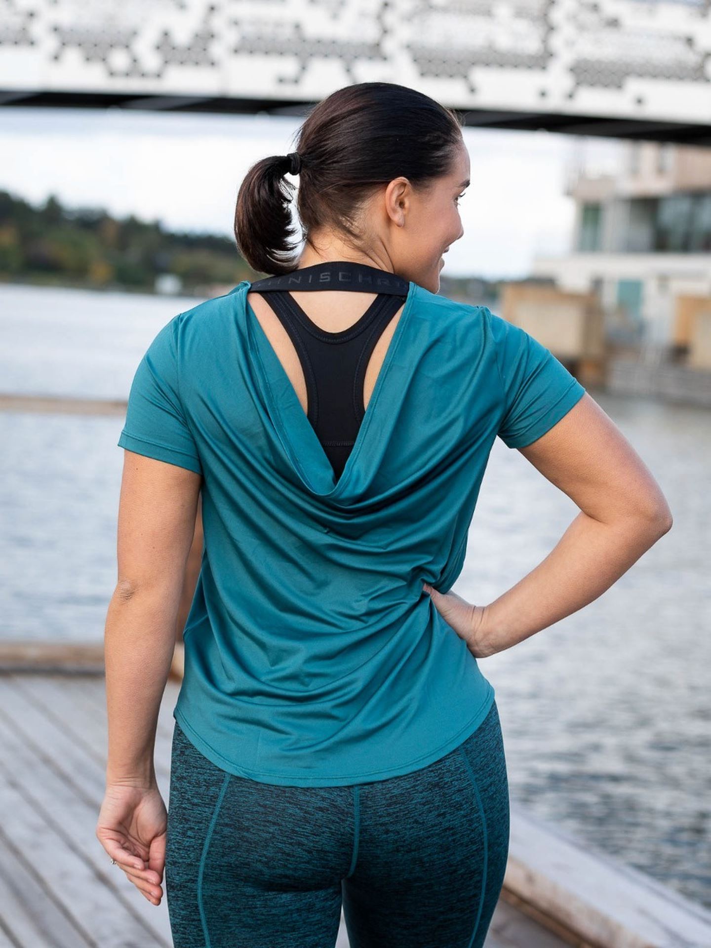 Deep Back Tee