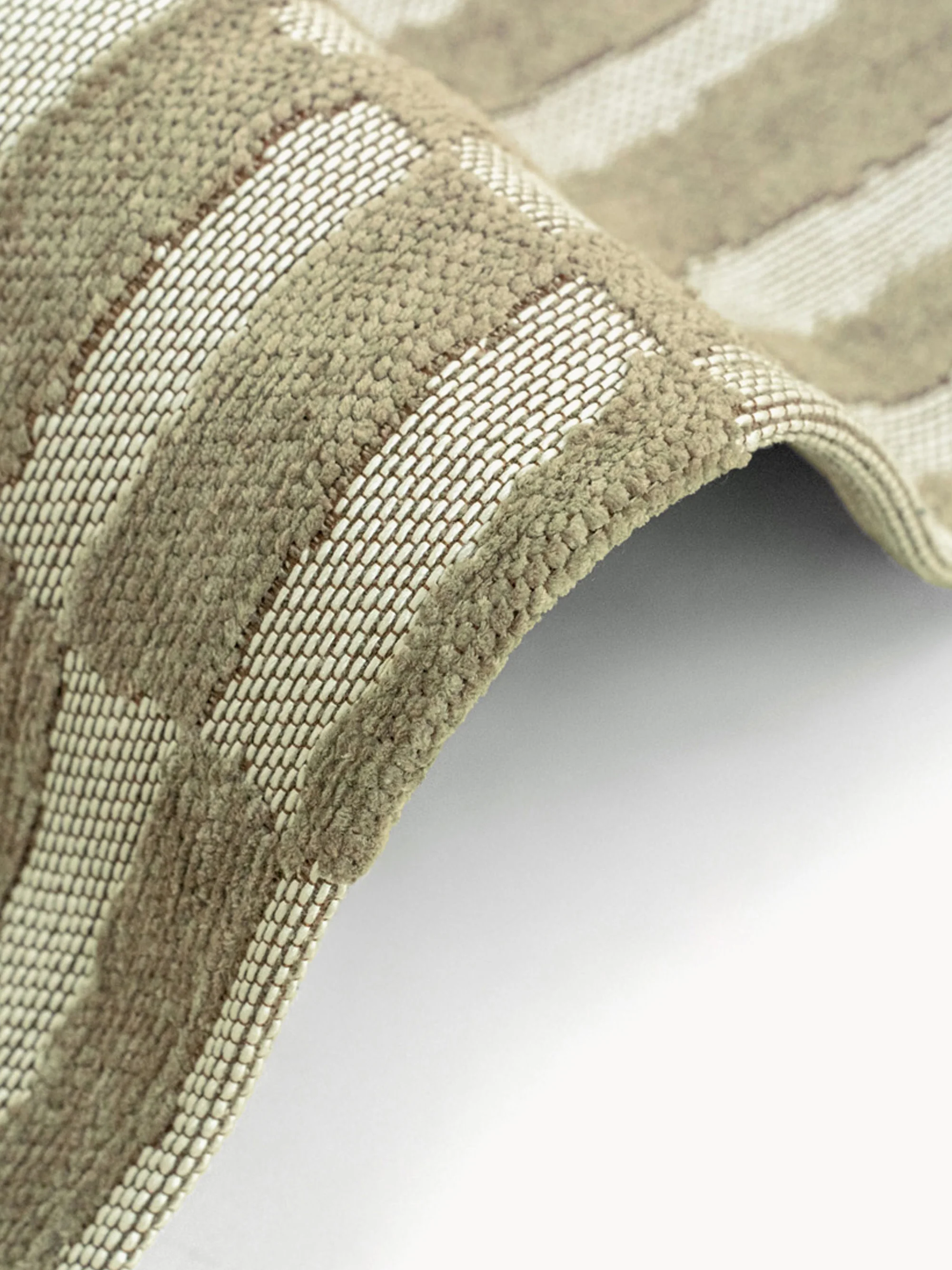 Wasbaar jacquard in- & outdoor vloerkleed Berber