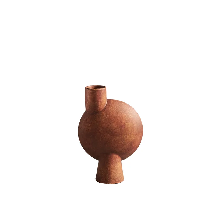 101 Copenhagen - Sphere Vase Bubl Medio, terracotta