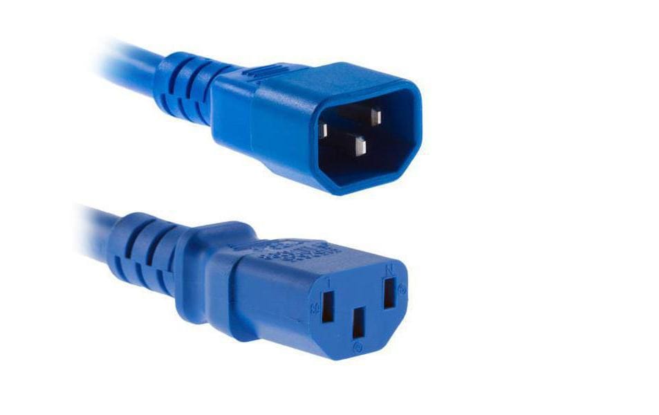 Gerätekabel 3 m C13-C14C13 auf C14, 3-polig, 230V, 3 m