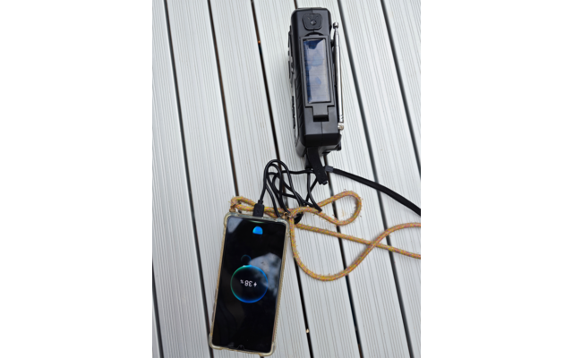 Origin Outdoors Multi Kurbelradio DAB+ 4000 mAh schwarz