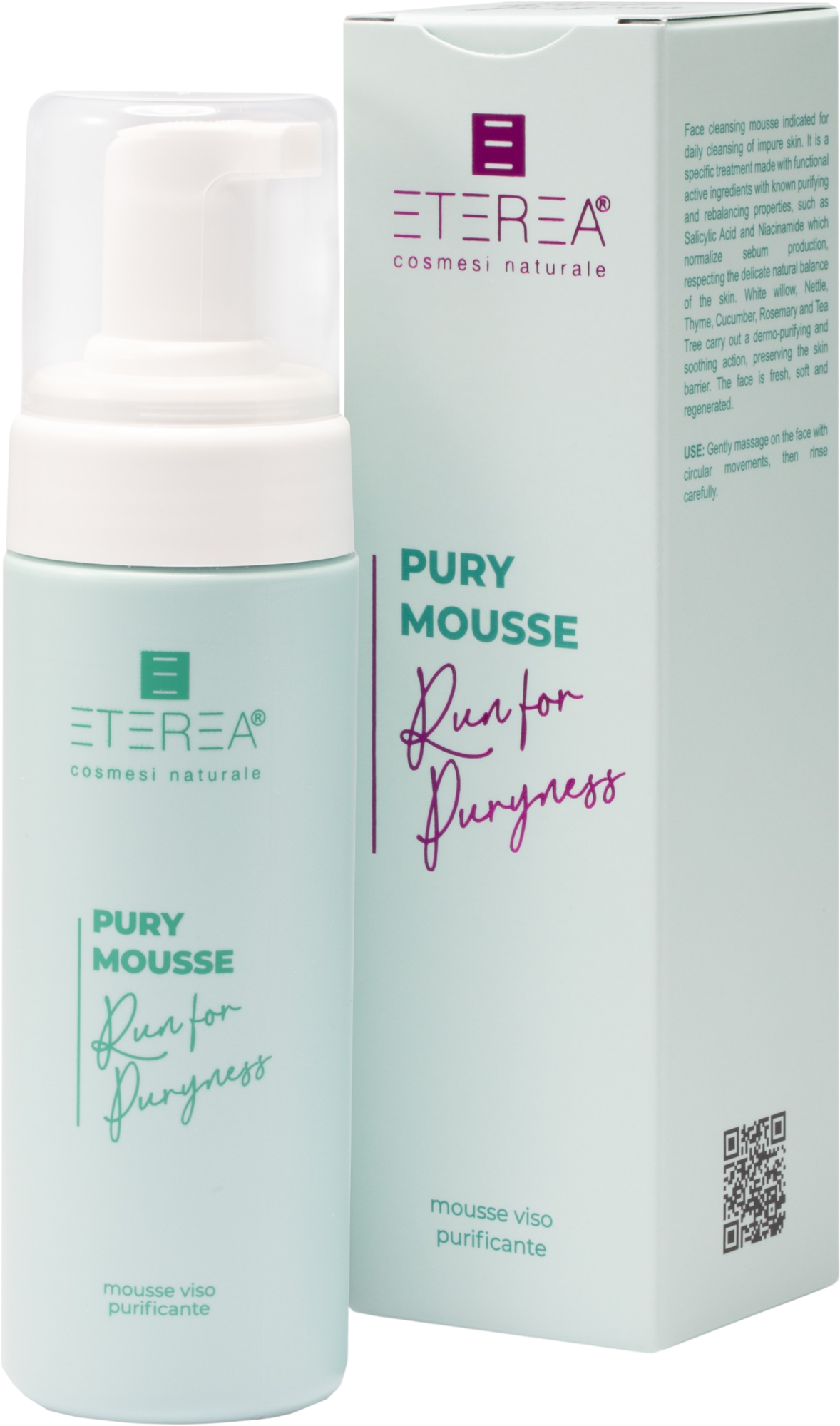 ETEREA Cosmesi Naturale  Pury Mousse, 150 ml
