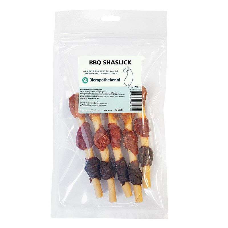 Dierapotheker BBQ Shaslick 5 stuks Hond | 13930