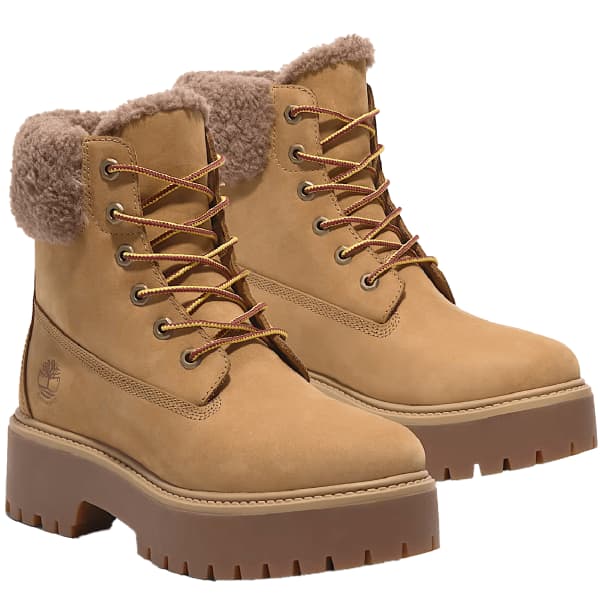 Après ski TIMBERLAND STONE STREET MID WARM LINED WATERPROOF BOOT W WHEAT NUBUCK