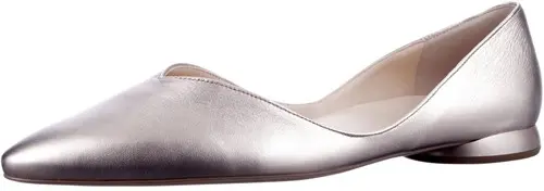 Hogl 1-100001-78000 maat 8.5 Ballerina goud Calandschoen