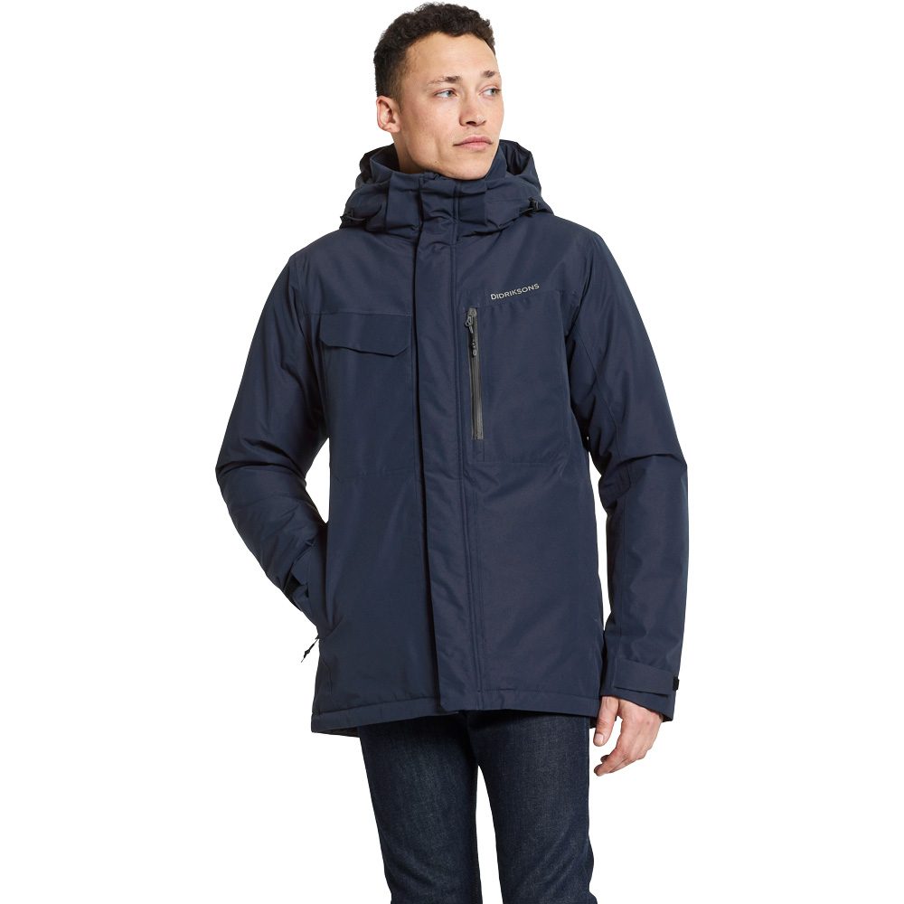 Didriksons Stefan Parka Herren dark night blue