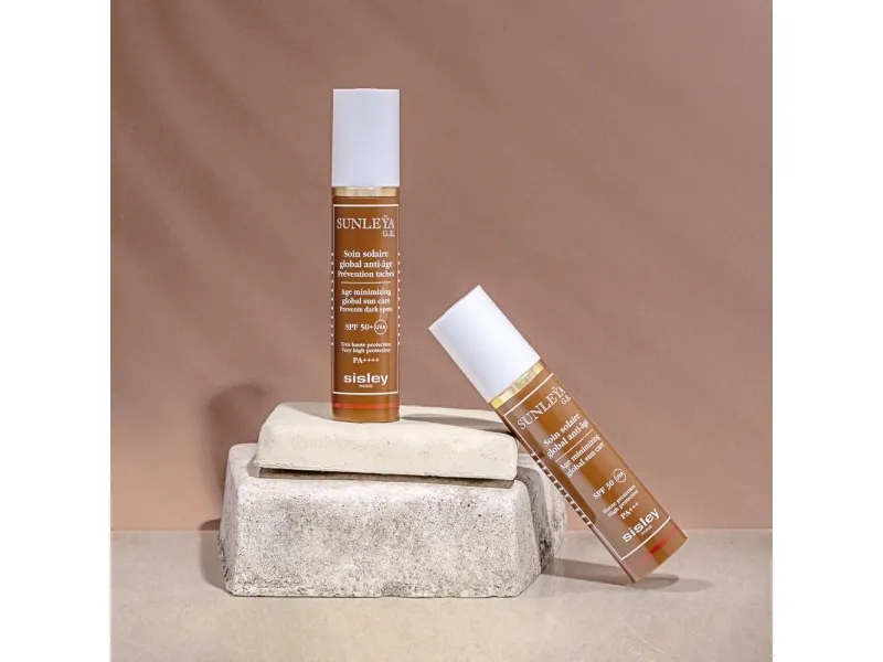 Sisley Sunleÿa, Solcreme, Ansigt, Pumpeflaske, Anti-aldring, Fugtende, Beskyttelse, Sensitiv hud, Almindelig hud, 50 ml