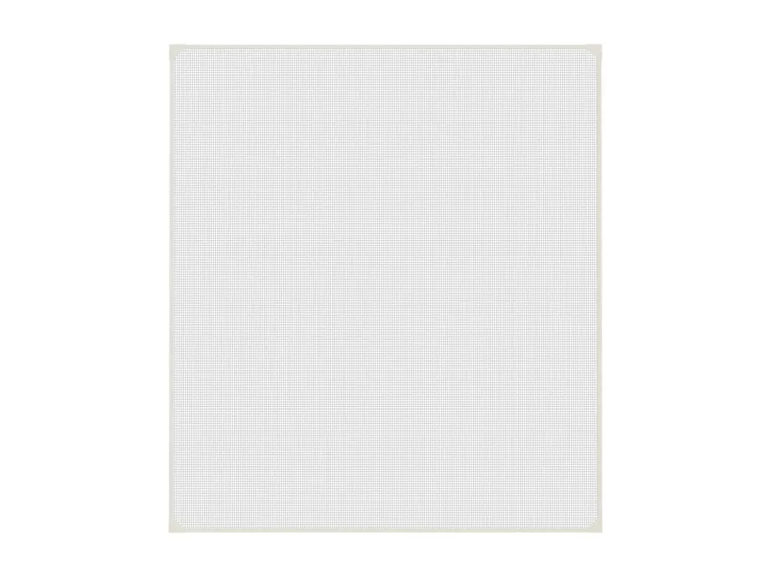 Moustiquaire magnétique pour fenêtres blanc 130x150 cm