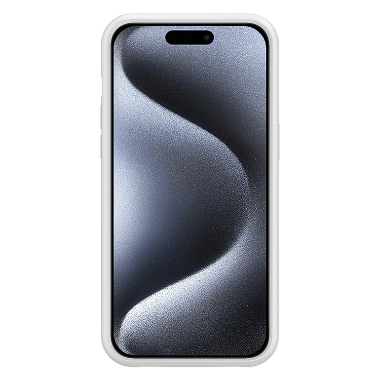 iPhone 15 Pro MagSafe Backpack Akku Case Schutzhülle (7000mAh) - Rosa / Weiss