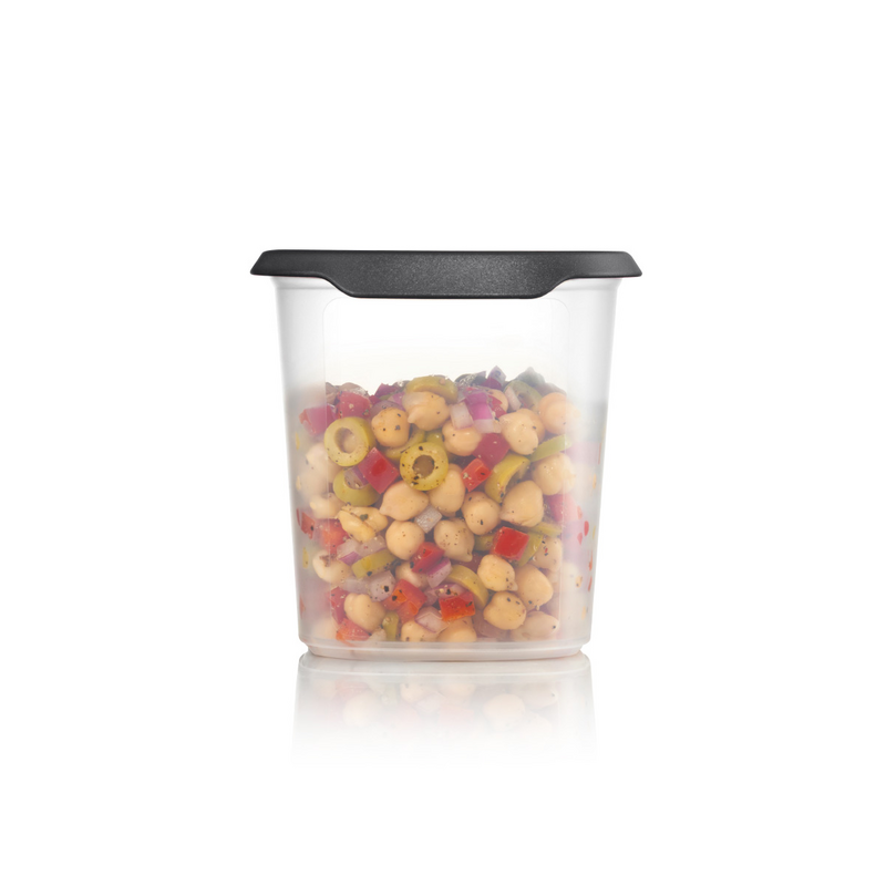 One Touch Fresh® 1,1 l Stapelbarer Vorratsbehälter für Zucker, Gries, Kakao und vieles mehr