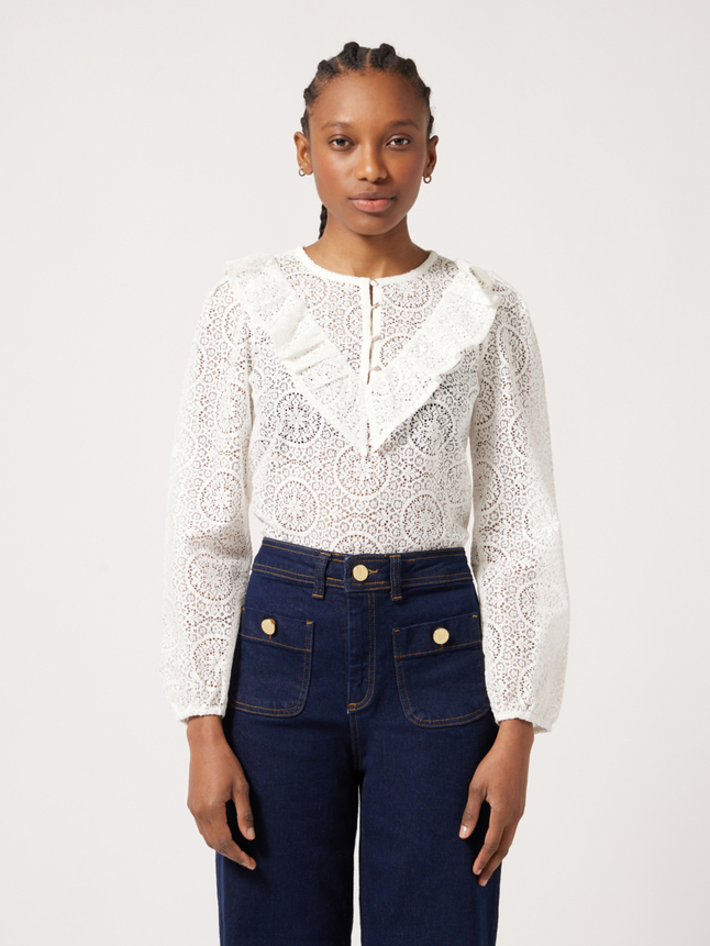Blouse ajourée