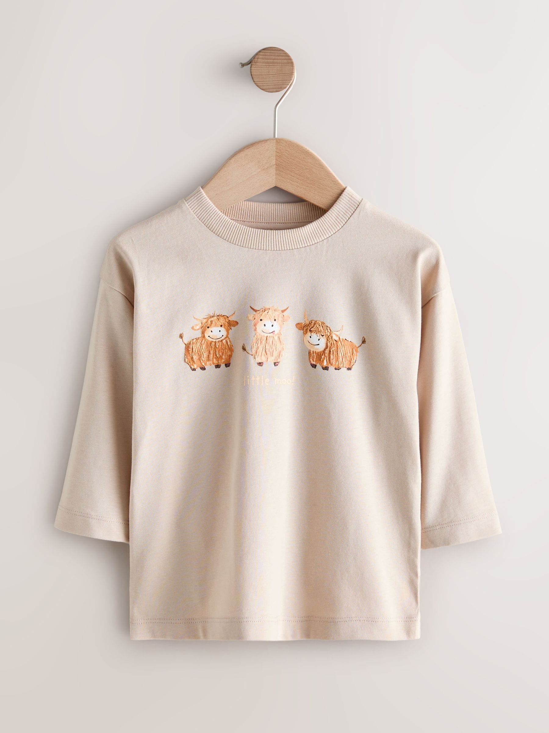 Cream Hamish Trio - T-shirt met lange mouwen en print (3mnd-8jr)