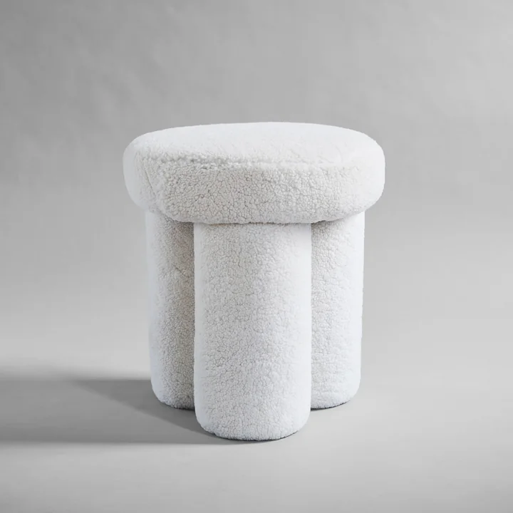 101 Copenhagen - Big Foot Hocker, Bouclé