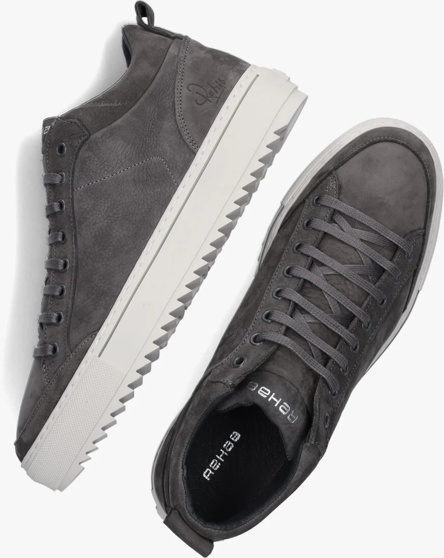 REHAB grijze rehab lage sneakers craig