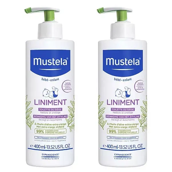 Mustela Change Liniment Lot de 2 x 400ml