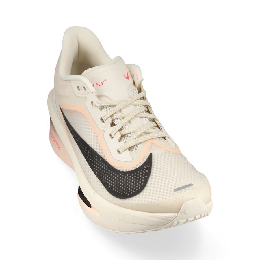 Nike Chaussures de Running Zoom Fly 6 - Blanc/Rouge foncé/Blanc Cassé