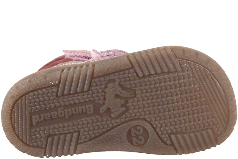 BUNDGAARD RABBIT STRAP TEX STØVLE I ROSA RUSKIND