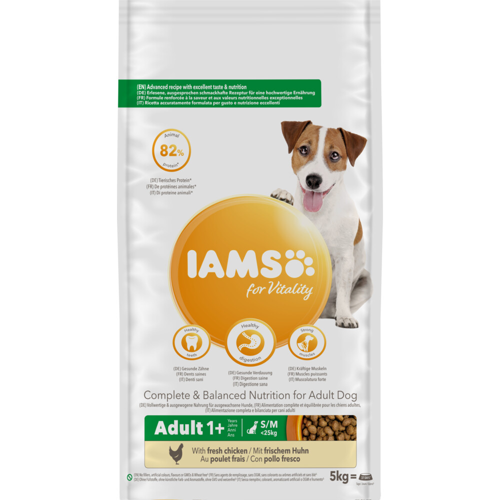 Iams Dog Adult Small - Medium Kip5 kg