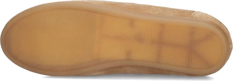 Haboob Vita gevoerde suède bootschoenen camel